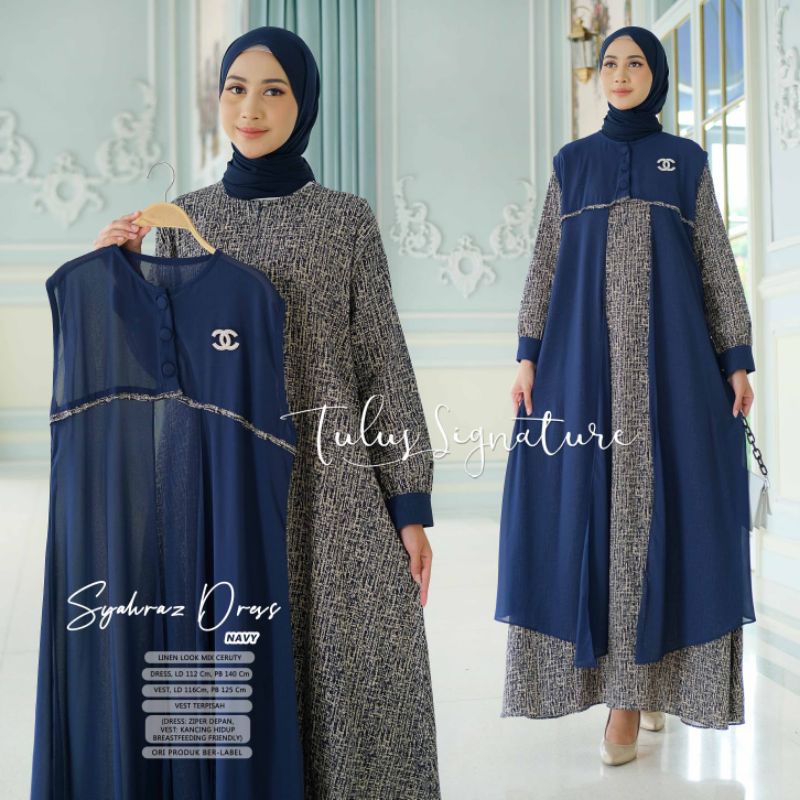 Syahraz dress premium by tulus signature