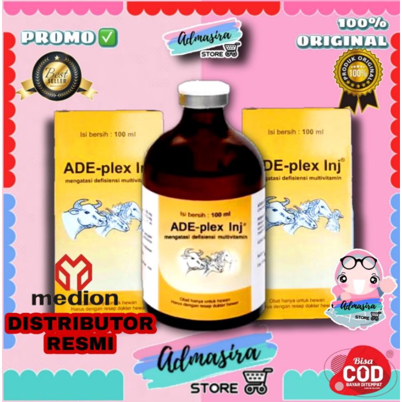 ADE PLEX 100 ml Medion Vitamin ADE dan B Complex Lengkap