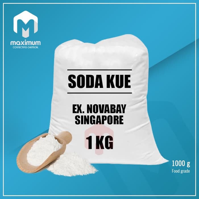 

BAKING SODA / SODA KUE / SODIUM BICARBONATE (1 KG)