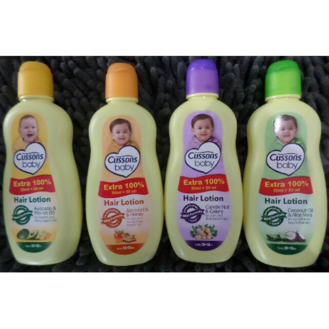 Cussons baby hair lotion