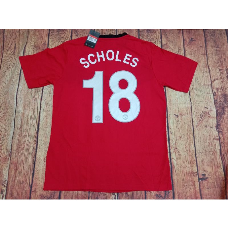 jersey retro MU 2009 20010 nns scholes