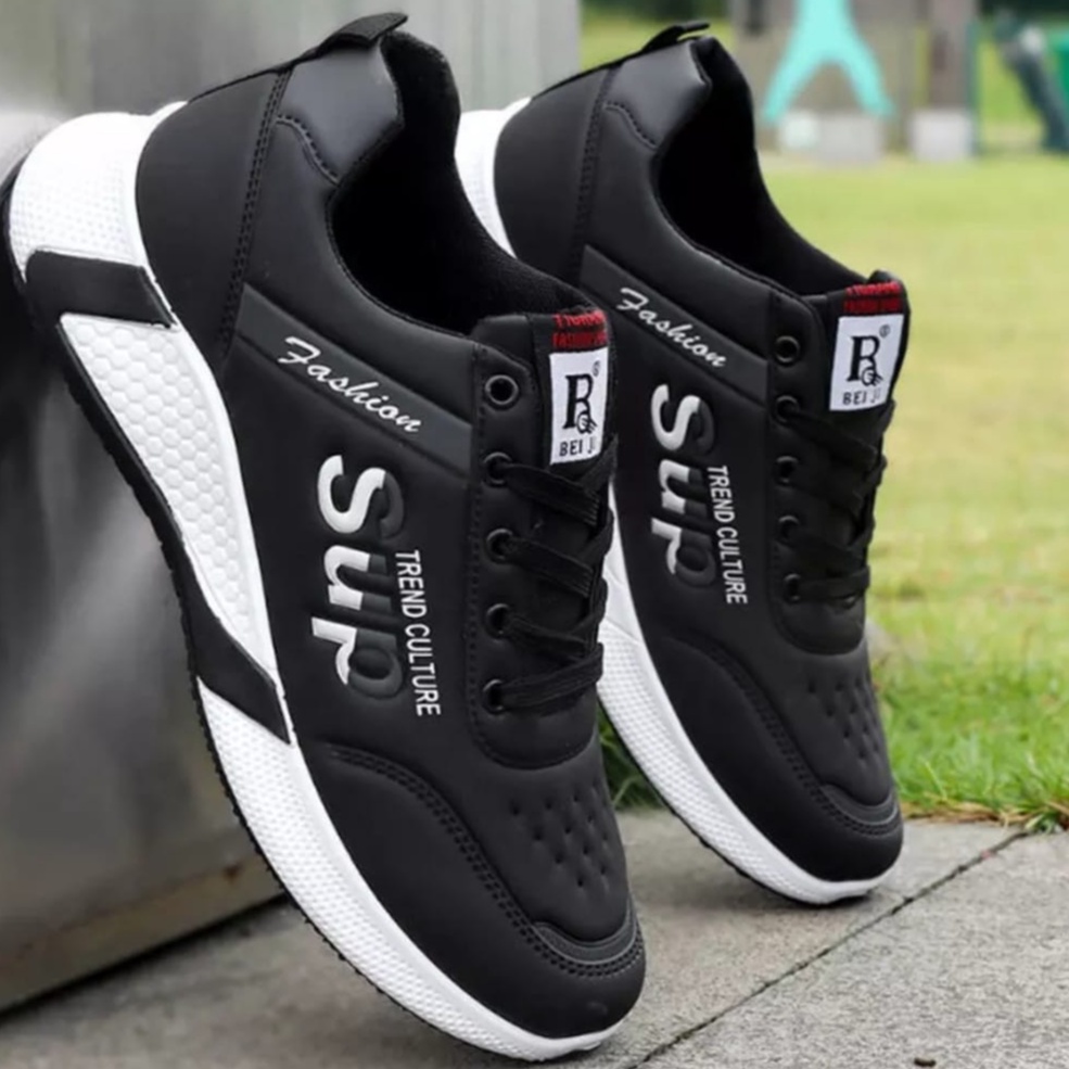 Sepatu Laki-laki SUP ceklis Terbaru Sneaker Sepatu Pria Olahraga sepatu Kasual