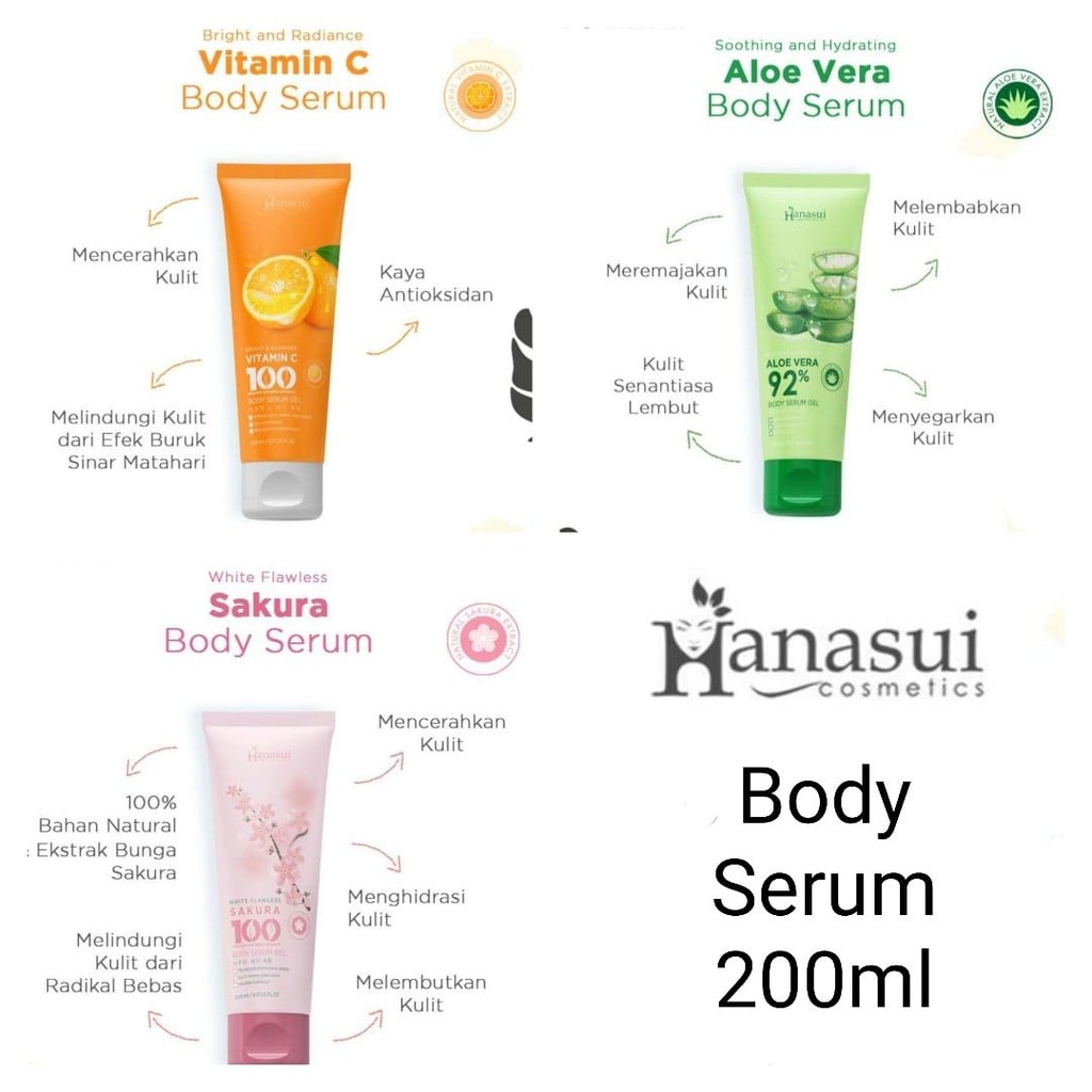 HANASUI Body Serum 200ml