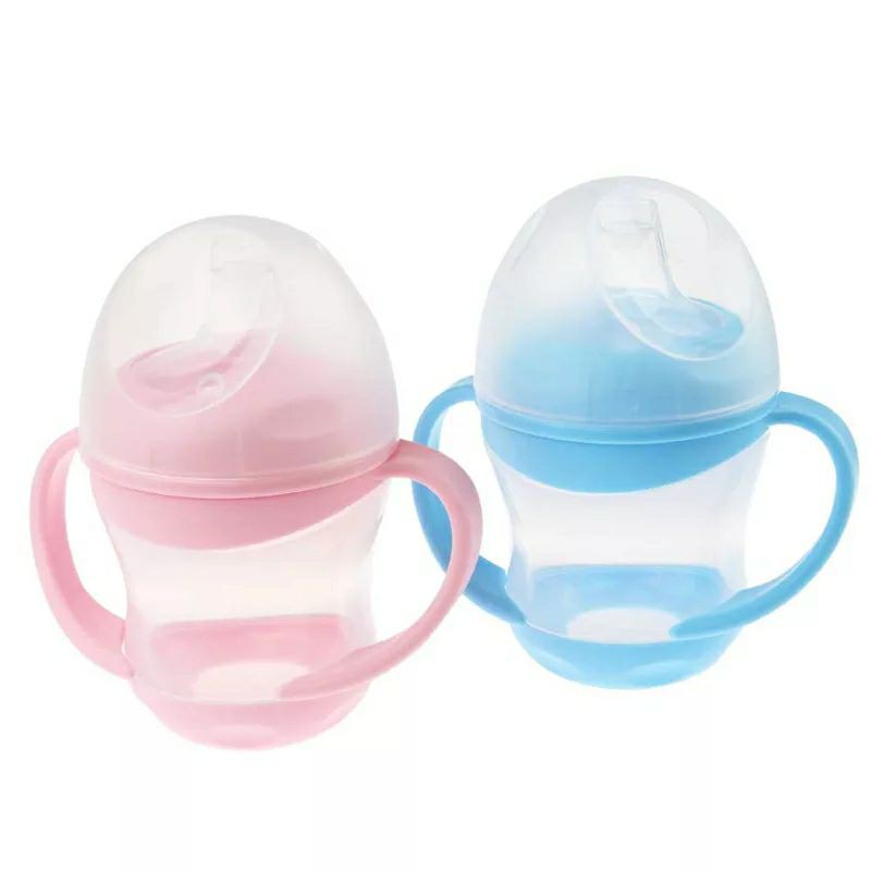 Botol Minum Bayi Spout Silicone Baby Training Cup Gelas Minum Bayi SIlikon