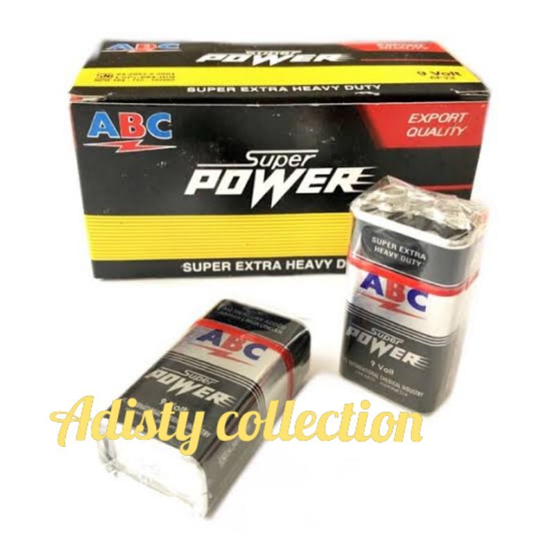 Baterai 9 Volt ABC