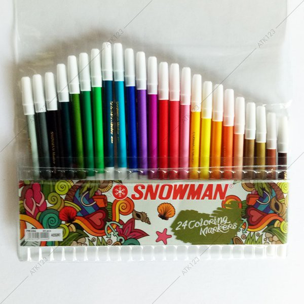 

Murah Spidol Warna Snowman 24 Colours PW-24A Special