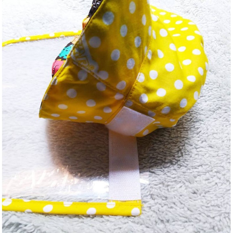 NORA REVERSIBLE BUCKET HAT FACE SHIELD ANAK & BAYI-4