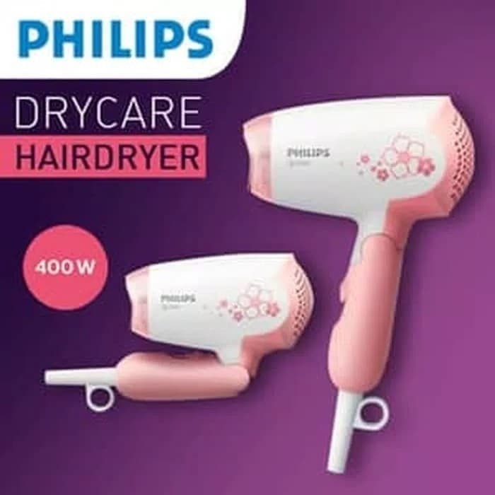 Hair Dryer Philips day care 400watt Philips DryCare HairDryer HP8108 - Pink