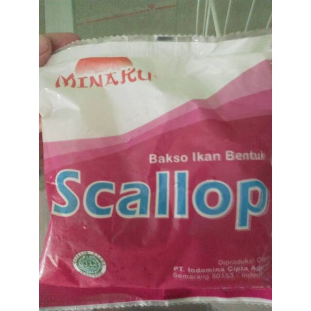 

bakso ikan scallop