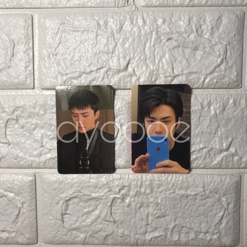 PHOTOCARD SEHUN OBSESSION PC EXO