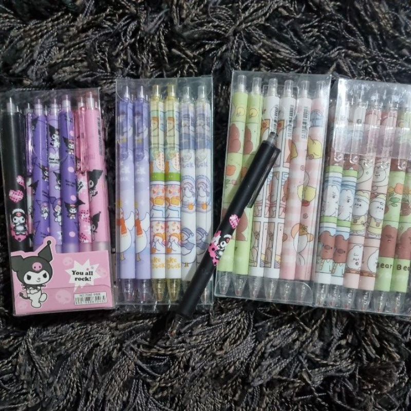 Pen Gel Cetet Motif Random