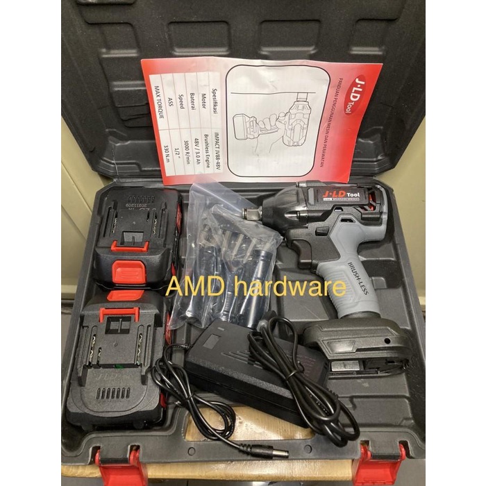 BOR CORDLESS BRUSHLESS IMPACT WRENCH SOCK SET 48V JLD AEG,Maktec,doliz