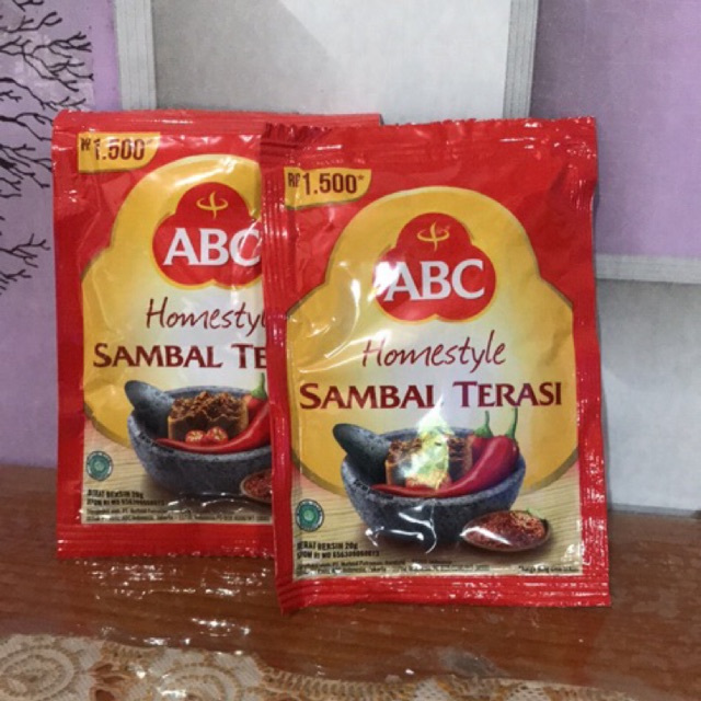 

SAMBAL TERASI ABC 18gr