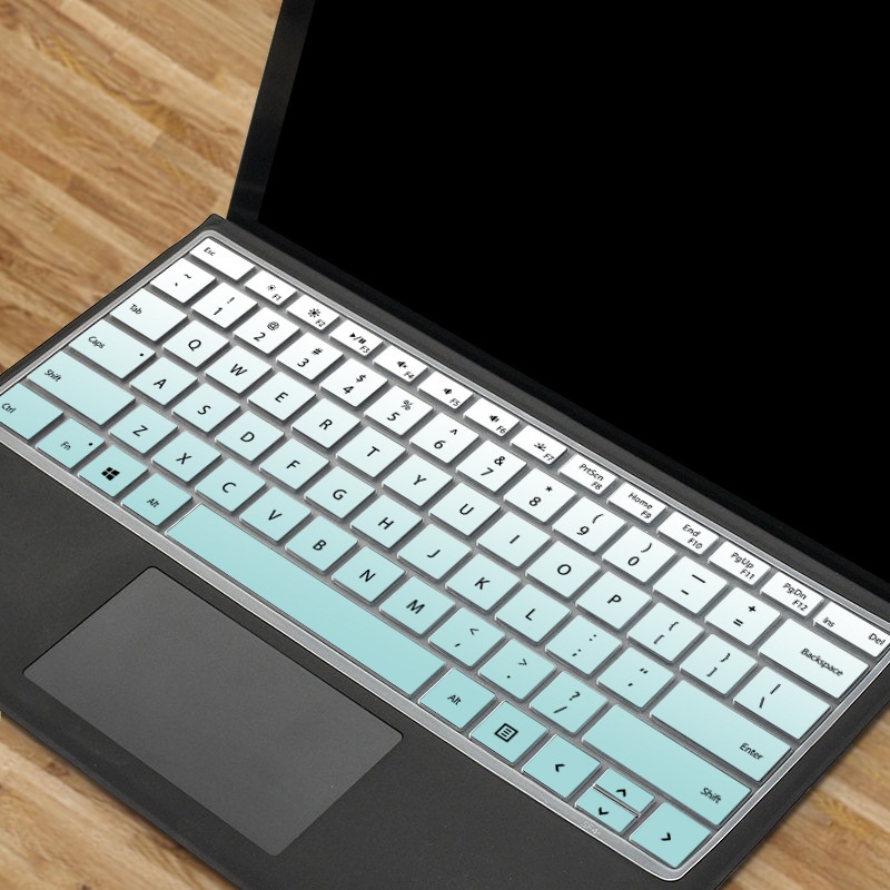 Skin Cover Pelindung Keyboard Silikon Ultra Tipis Lembut Untuk Microsoft Surface Pro7 / Pro6 / 5 / 4 / X 12.3 &quot;