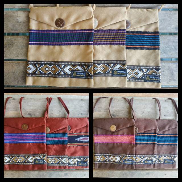 Tas gypsy tenun lombok / tas selempang / tas bohemian