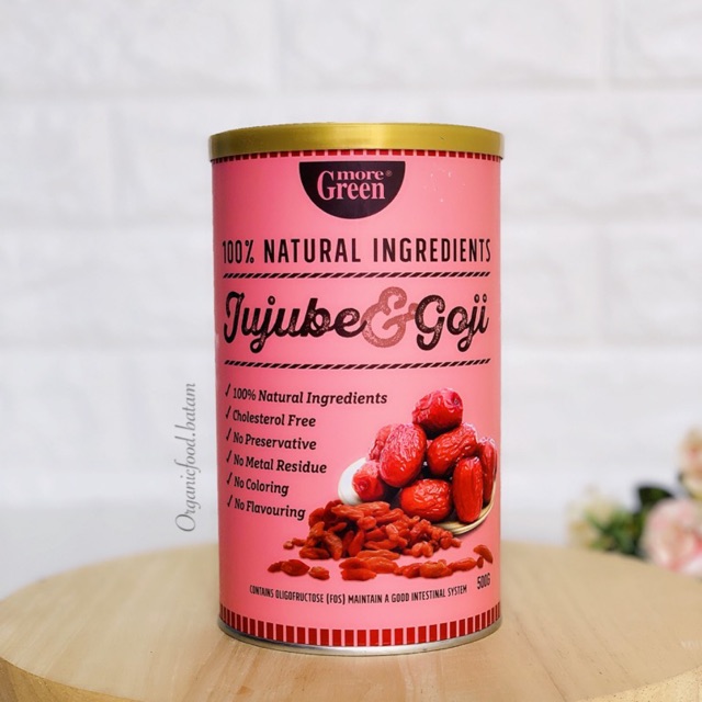 

More Green Jujube & Goji Powder 500g