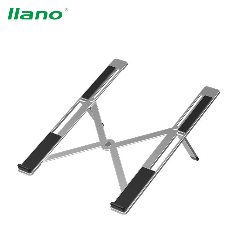 

llano Stand Holder Lipat Adjustable untuk Laptop Apple Macbook Air Pro 11-15 Inch