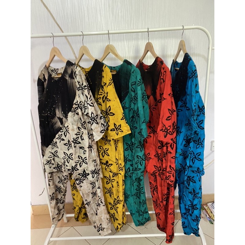 ONE SET BATIK PIYAMA ASELI PEKALONGAN