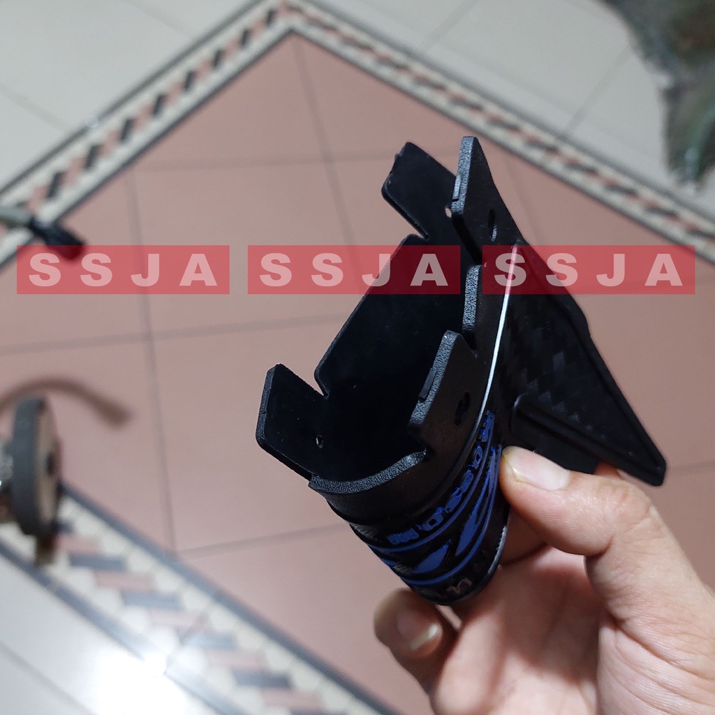 VARIO CARBON HITAM BIRU Mud Flap Penahan Lumpur Honda Vario Fi 125 - Vario Fi150, Sparepart Aksesoris Variasi Modif Motor Vario Bahan lebih tebal, lebih awet, lebih tahan lama Mud Flap Penahan Lumpur Motor Honda Vario Fi 125-150cc JYKT