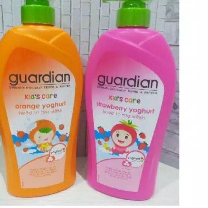 ☺ Guardian Kids care / sabun mandi cair anak sekaligus shampo isi 750ml ♦