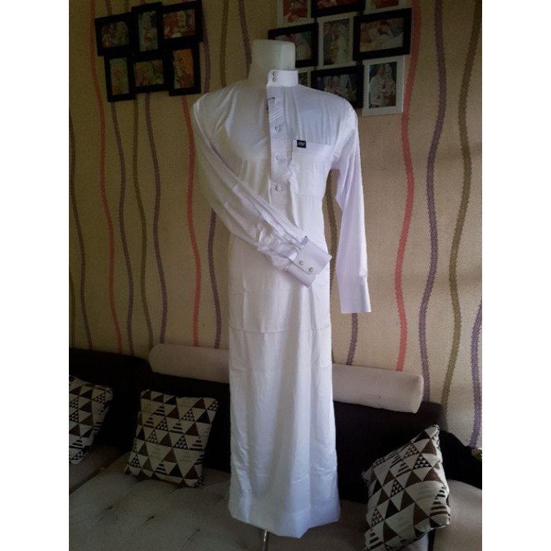 gamis al wafa/gamis putih al wafa/gamis warna al wafa/gamis medium gold/gamis al wafa/al wafa polos