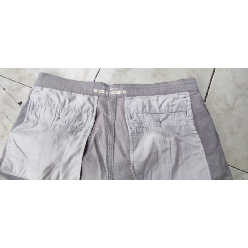 celana pendek giordano size 32 second