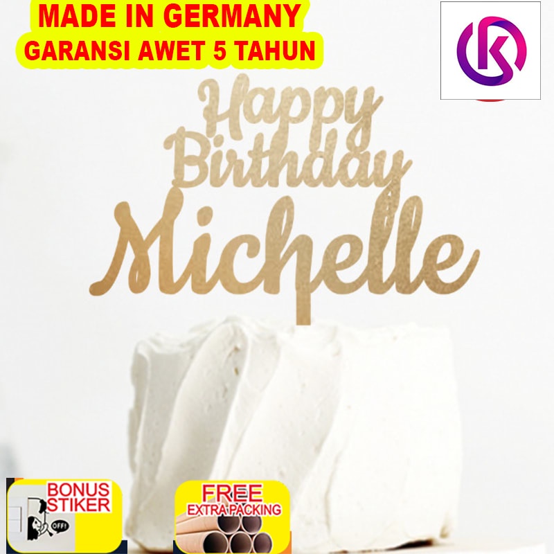 

Murah T 21 / CUSTOM TOPPER / CAKE TOPPER / HIASAN KUE / BUNTING FLAG / CAKE - 10cm
