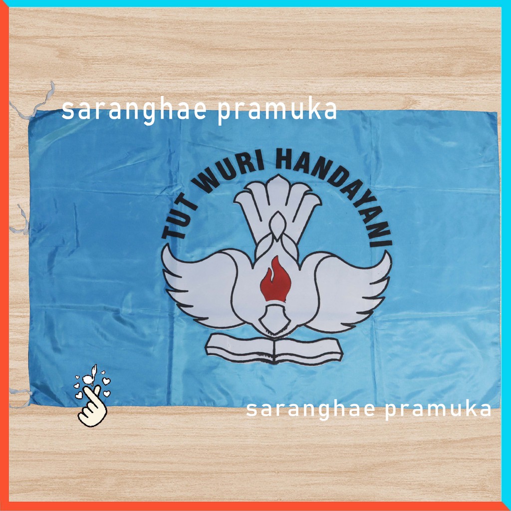 Bendera Tutwuri Tut Wuri Handayani 110x80cm