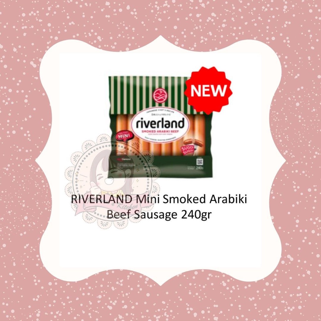 

Frozen Food riverland mini smoked arabiki beef sausage 240gr