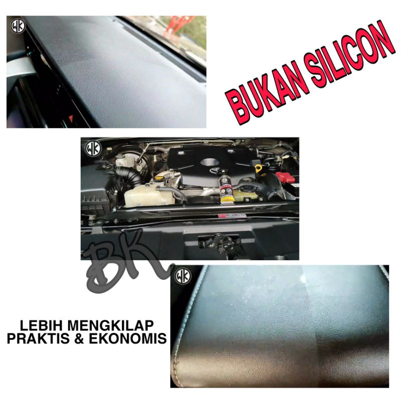 Pengkilap mesin mobil / pengkilap jok / pengkilap dasboard bukan silicon