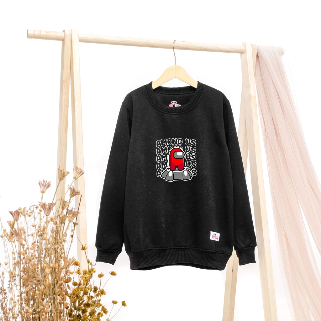 Crewneck Anak Laki-laki / Perempuan Motif Karakter by Arhighres Kids