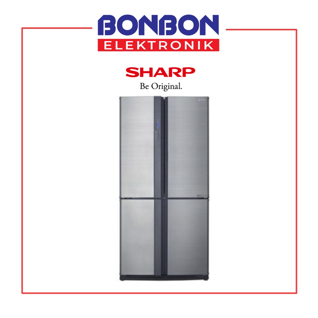 Sharp Kulkas Side By Side 4 Pintu SJ-IF85PB-SL / SJIF85PBSL