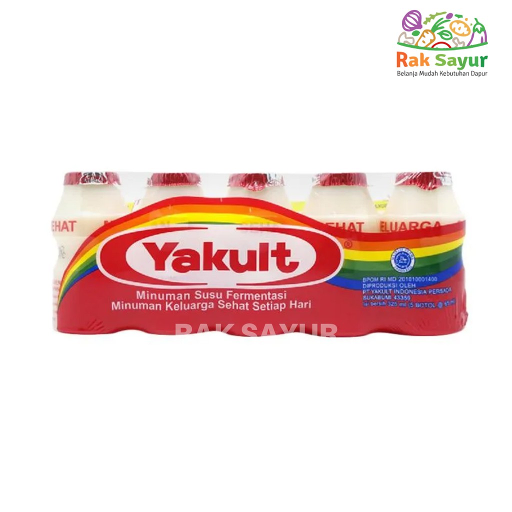 

Yakult Minuman Susu Fermentasi Probiotik 1 pack isi 5 Padang