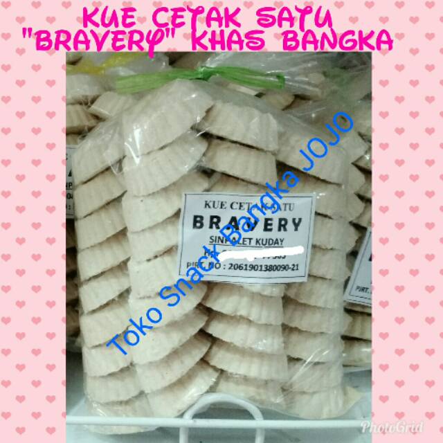 

Kue Cetak Satu Bravery Khas Bangka