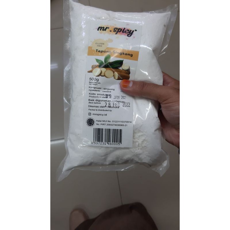 

tepung singkong mr spicy 500gr gluten free