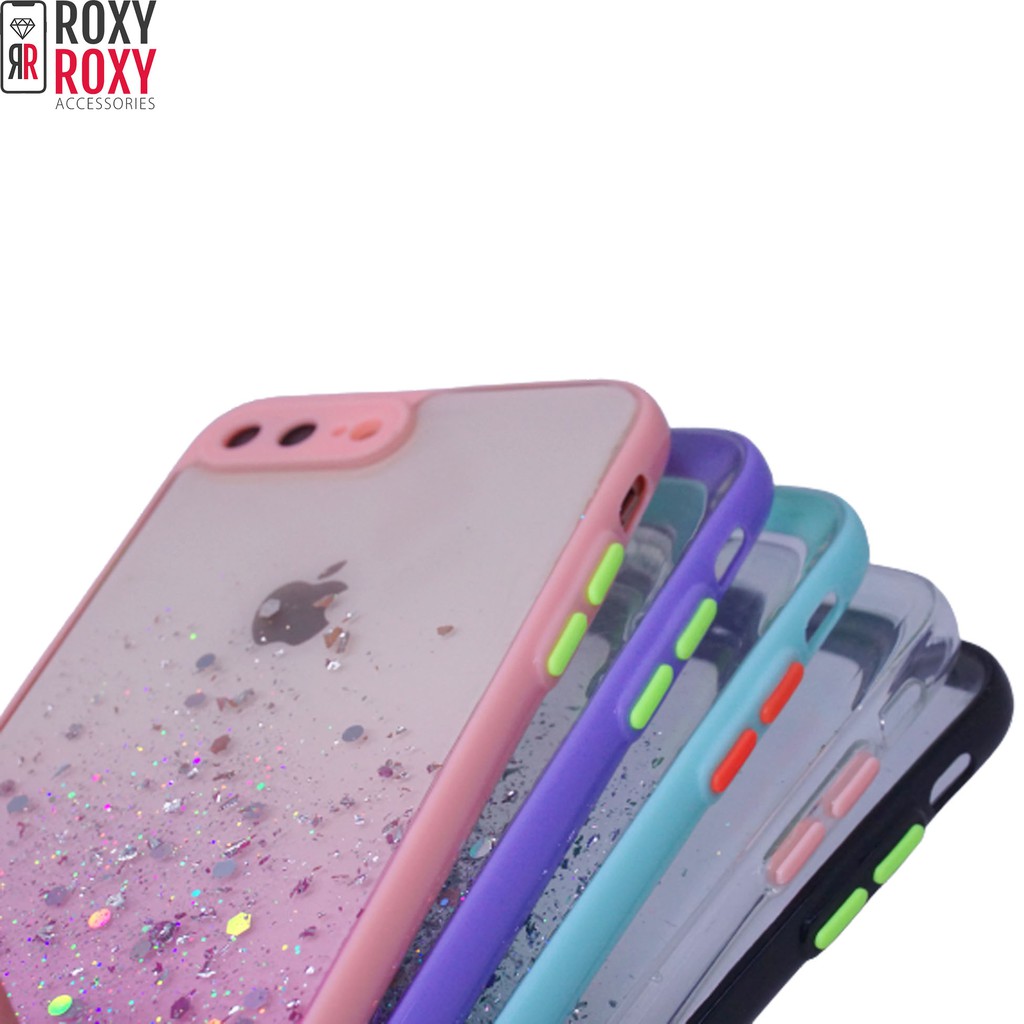 Softcase Glitter Tali Strap iPhone 6G iPhone 6G+ iPhone 7G/8G iPhone 7G+/8G+ iPhone 9G/XR iPhone 9G+