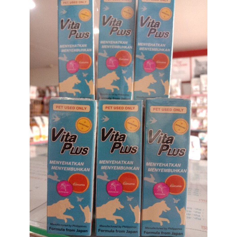 Vita Plus 30ml Vitamin For Cat's and dog VitaPlus 30ml