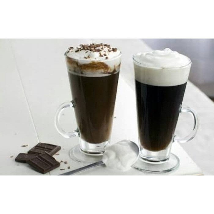 Unik KHUSUS GOJEK   Gelas Kaca   Cangkir   Latte Glass FNG Kopi   Coffee Diskon