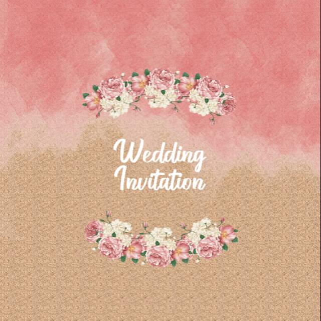Video Undangan Digital | Undangan Pernikahan | Undangan Nikah | Digital Invitation tema pink-mocca