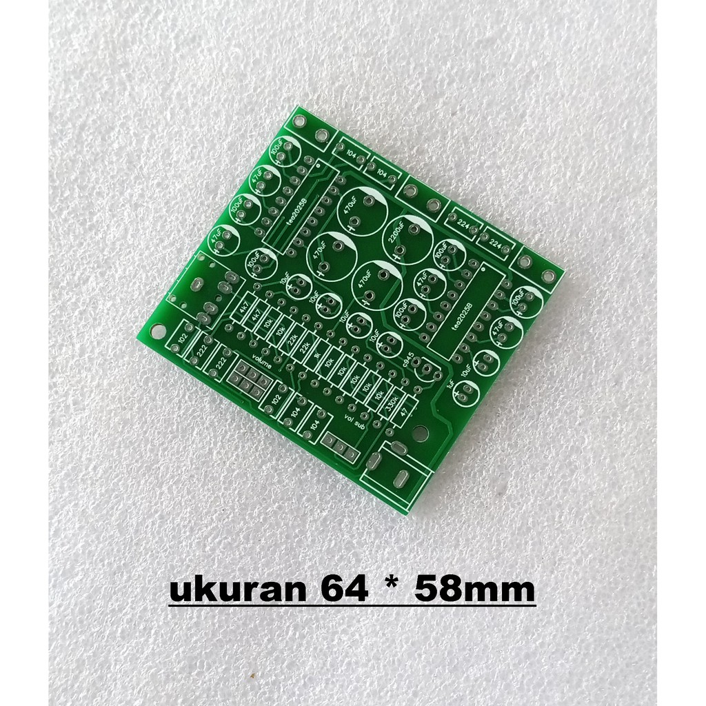 PCB 2.1 TEA2025b Mini Power Amplifier