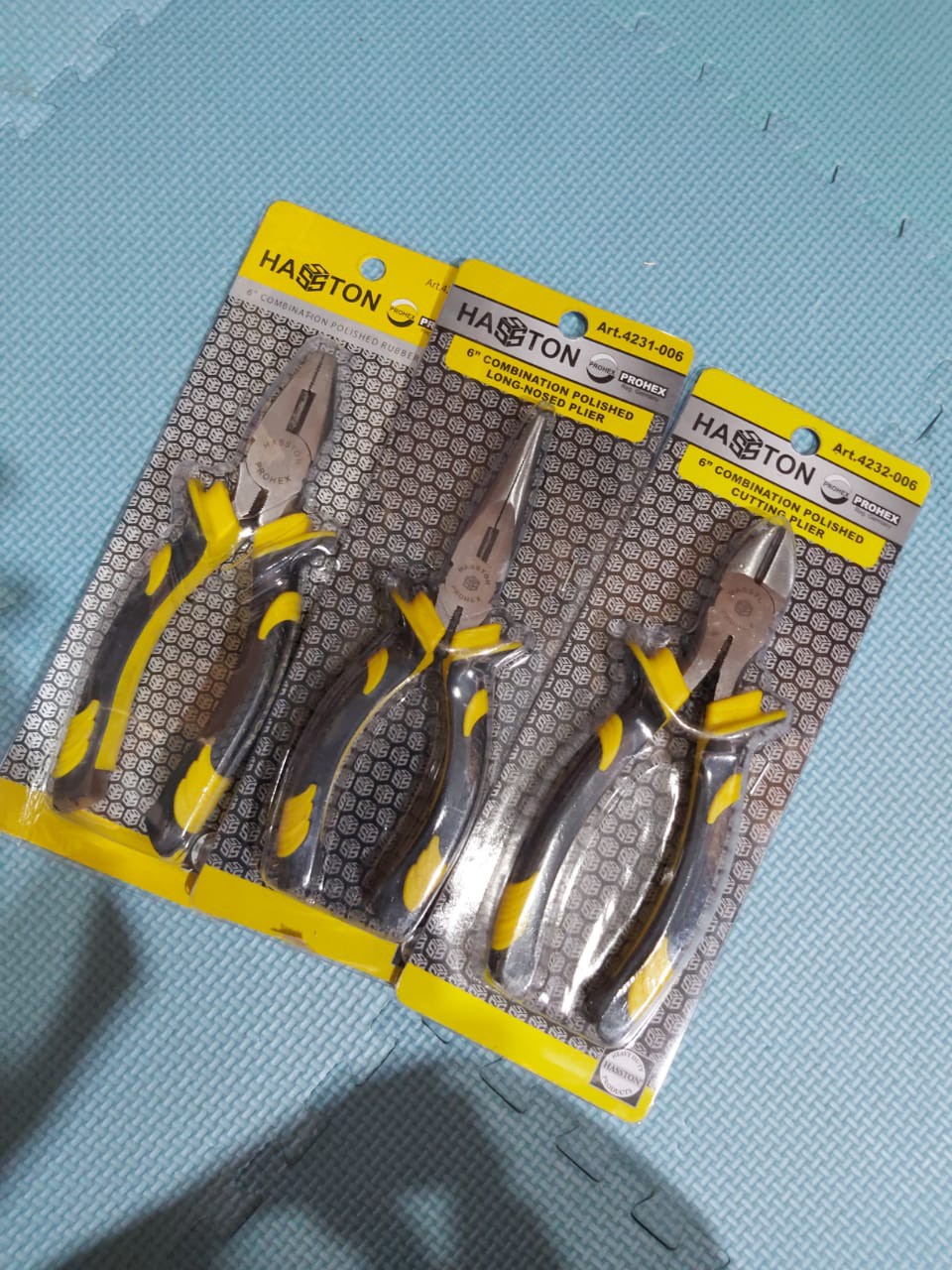 Tang Kombinasi 6 Inch Hasston Linesmen Pliers
