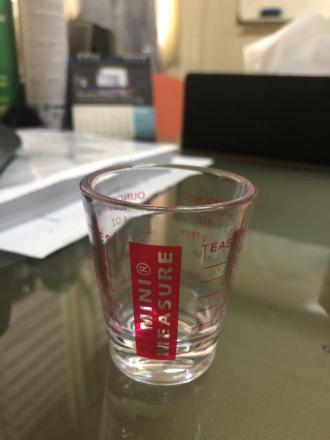 Dp0130 (4in1) Mini Measuring Glass Gelas Ukur Mini Ukuran Mililiter Ons Sendok Makan Sendok Teh