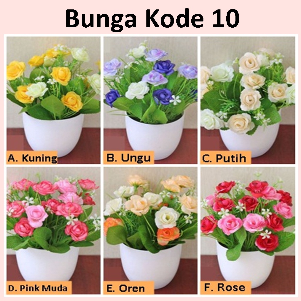 AVVET Ornamen Pot Tanaman Bunga Dekorasi Pot Tanaman Hias Mini Flower Matahari Mawar Hiasan Rumah Murah Bunga Hias 8 Bunga Hias 9 Bunga Hias 10 Bunga Hias 11 Bunga Hias 12 Import Murah