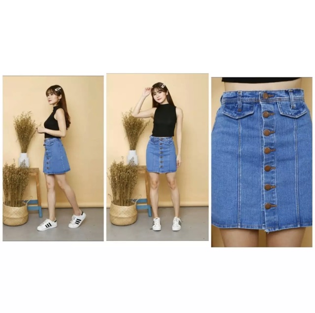 ROK GRACE JEANS / ROK JEANS / ROK JEANS SEXY / MINI SKIRT