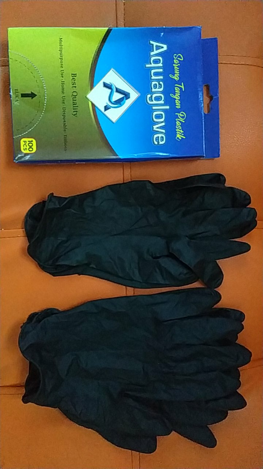 Sarung Tangan Plastik Sekali Pakai 100/pack