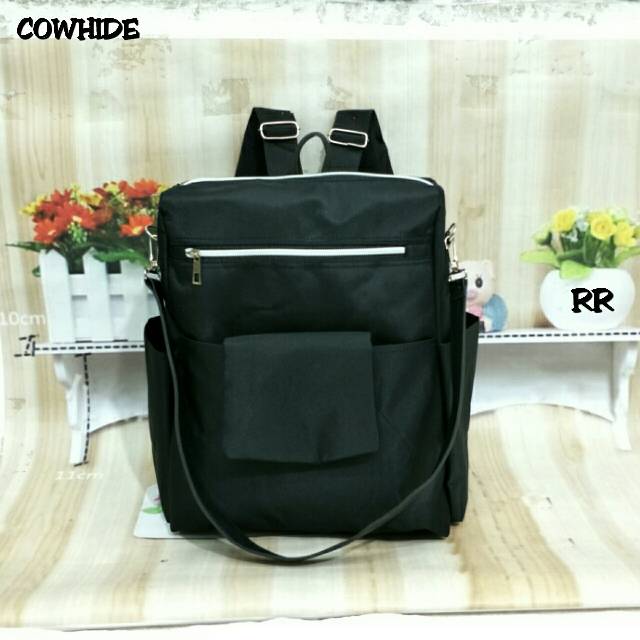 Ransel cowhide RR /ransel micro murah / tas ransel wanita