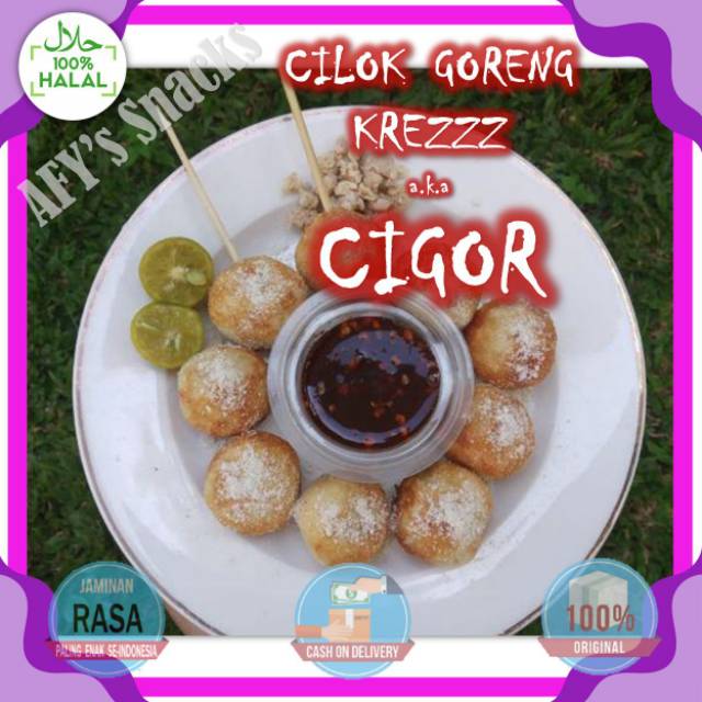 

Cilok Goreng Crispy, Cigor Renyah Pedas Original Tasikmalaya