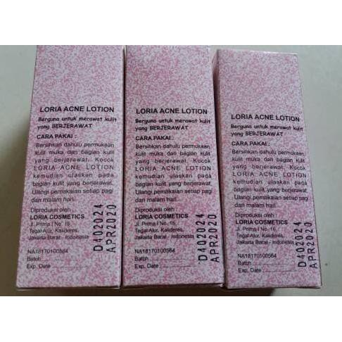 Salee Loria Acne Lotion 30Ml Original/Obat Jerawat Asli 100% Hott
