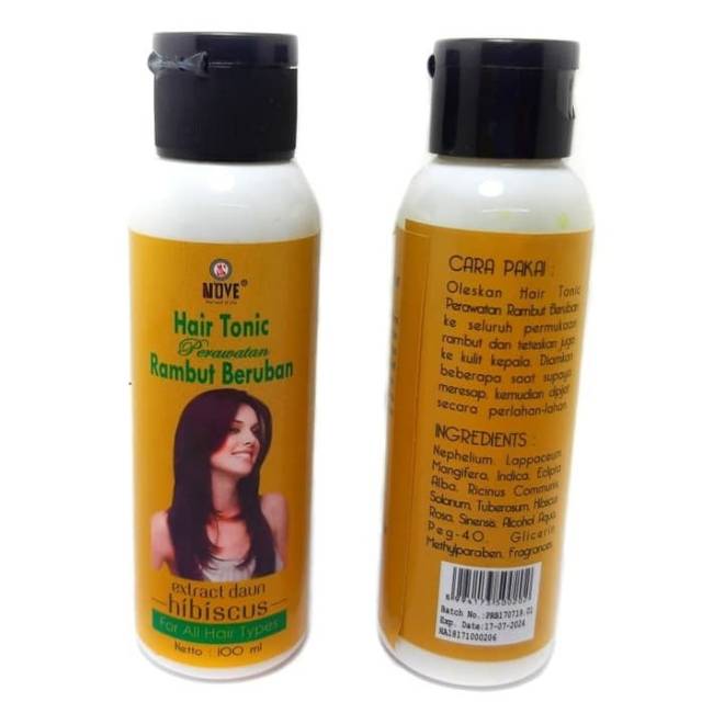 N'0VE HAIR TONIC PERAWATAN RAMBUT BERUBAN