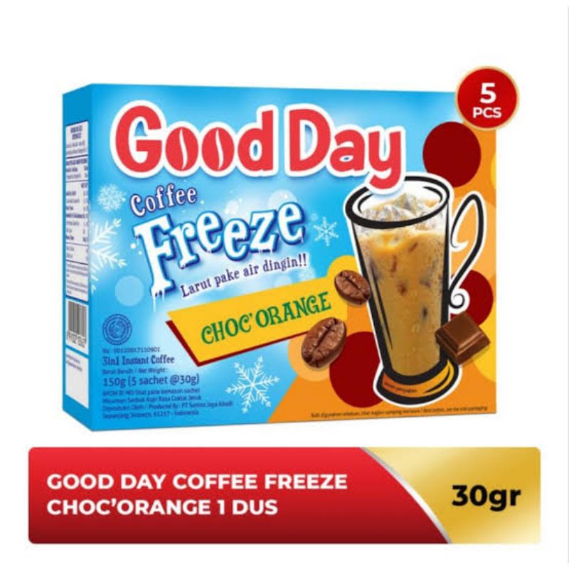 

Good day freeze cofee mocafrio box isi 5